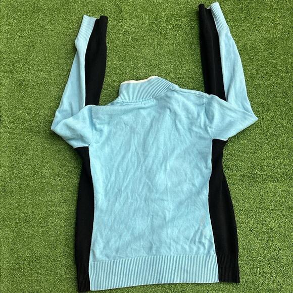 Izod XFG Colorblock Zip-Up Cardigan - Picture 5 of 5